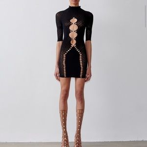 Poster Girl - Pandora dress Jet Black (WORN ONCE)